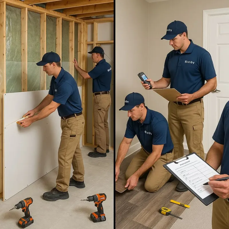 Repairs and Reconstruction process in Sudley, VA