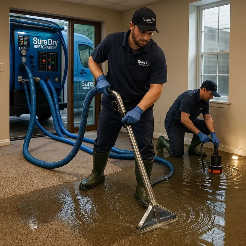Water Extraction and Removal process in Sudley, VA